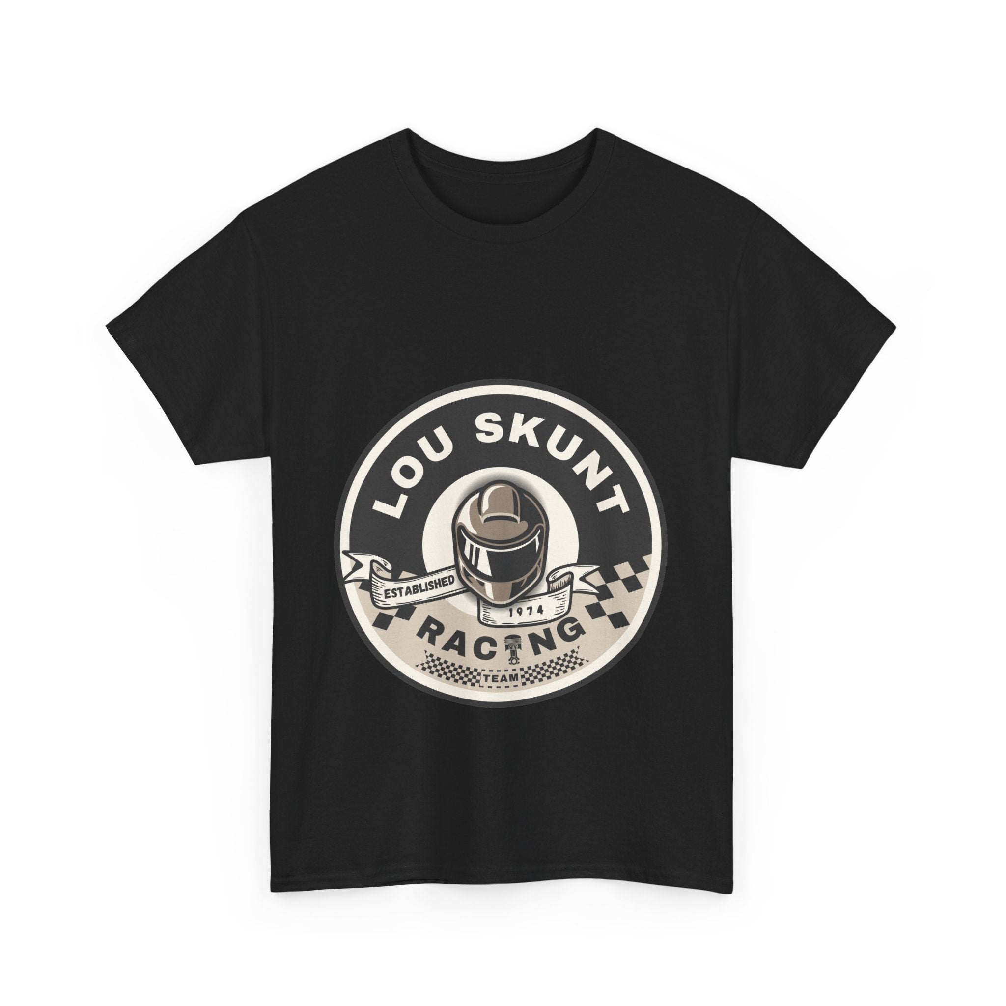 Save 10% with the Lou Skunt Racing Bundle - Includes 2 Stubby Coolers, a Bottle Opener, a Cap and a T-shirt