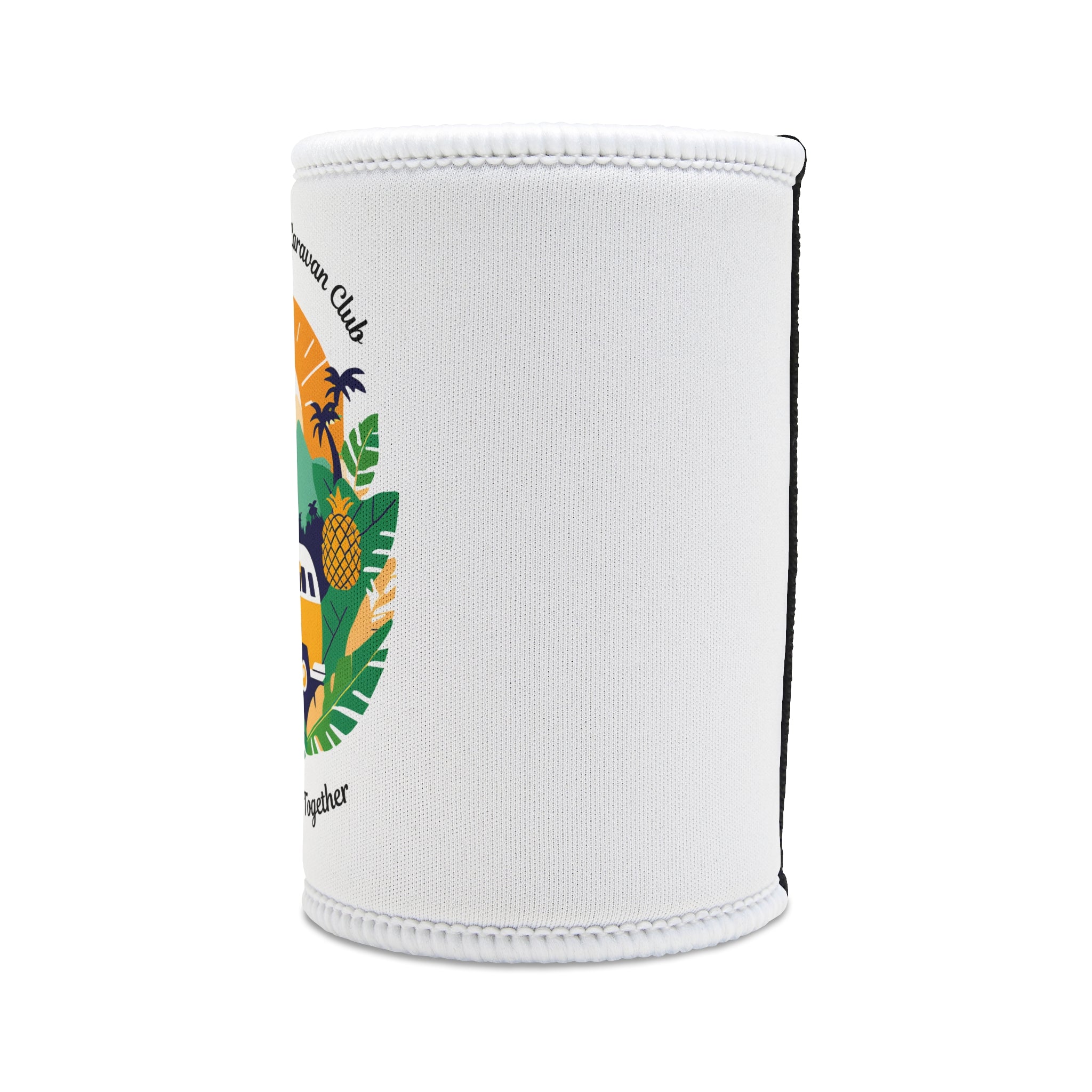 Golden Pineapple Caravan Club Stubby Cooler