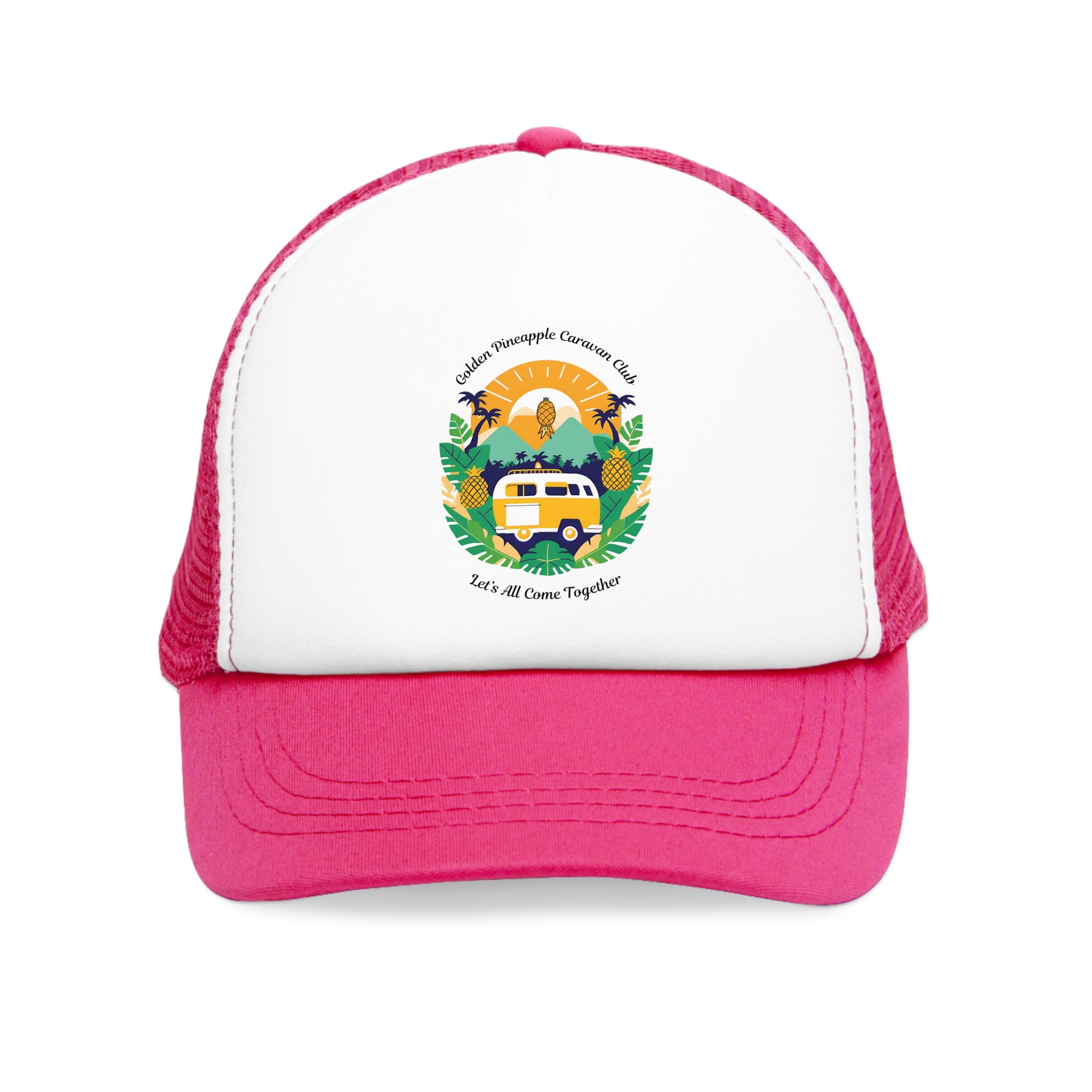 The Golden Pineapple Caravan Club Cap - Let's All Come Together